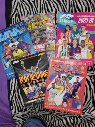Álbumes y cromos LIGA 2023-24 sin usar
