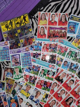 Álbumes y cromos LIGA 2023-24 sin usar