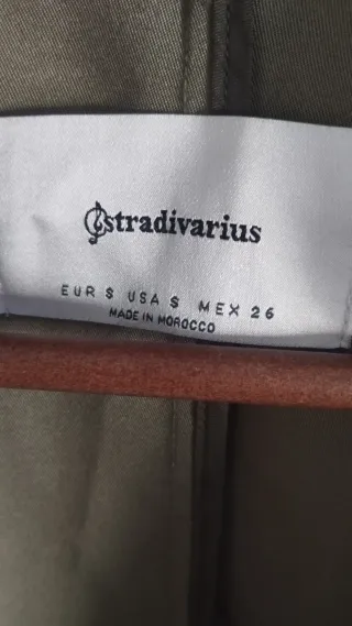 Chaqueta Stradivarius Talla M