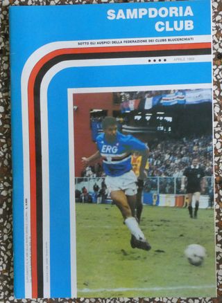 Rivista Sampdoria Club Aprile 1989