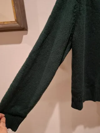 Maglione donna OVS misto lana verde taglia S