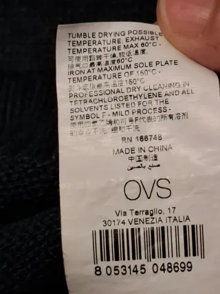 Maglione donna OVS misto lana verde taglia S