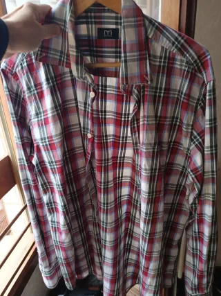 Camisa Milano cuadros talla L
