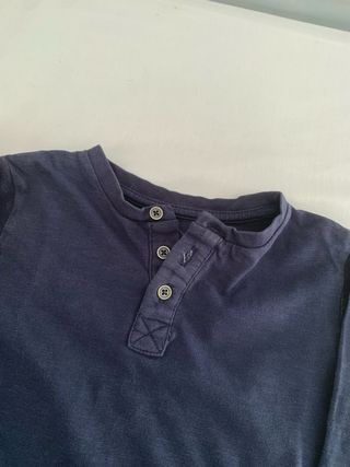 Lote 2 Camisetas Manga Larga Gemelos  3/4 Años