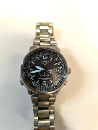 Citizen Eco-Drive Pilot Radio Controlled WR200