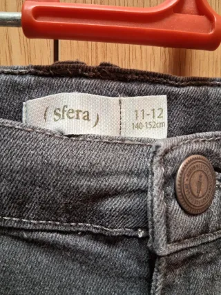 Lote 2 pantalones vaqueros (gris y azul)