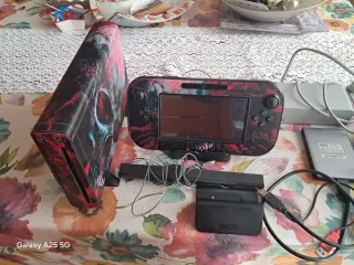 Consola Wii U con design teschio