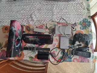 Consola Wii U con design teschio