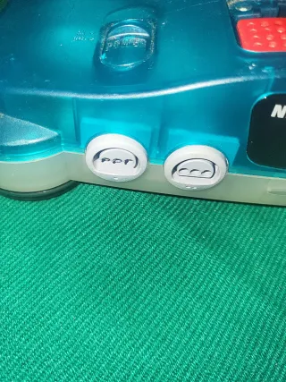 Consola Nintendo 64 Blu Trasparente