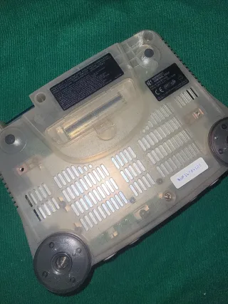 Consola Nintendo 64 Blu Trasparente