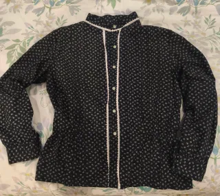 Blusa de casera talla adulta  estampada.