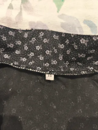 Blusa de casera talla adulta  estampada.