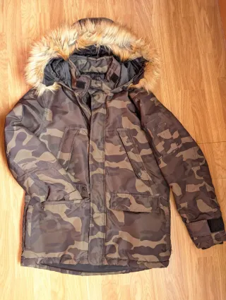 Parka Invierno Hombre Camuflaje