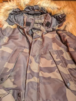 Parka Invierno Hombre Camuflaje
