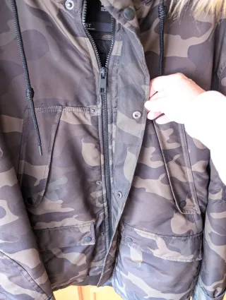 Parka Invierno Hombre Camuflaje