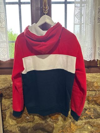 Sudadera Fila roja y azul marina