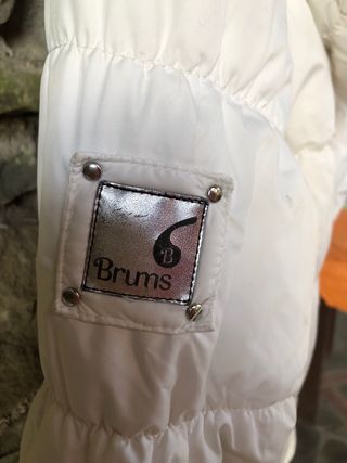 Piumino bambina bianco Brums