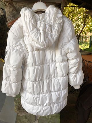 Piumino bambina bianco Brums