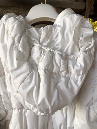 Piumino bambina bianco Brums