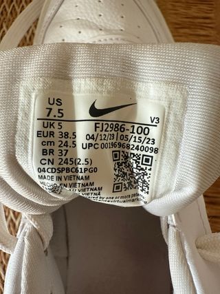 Zapatillas Nike Air Force 1 Talla 38.5