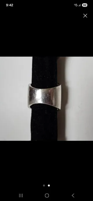 Anillo Plata Ley Nácar