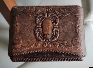 Cartera para tabaco antigua