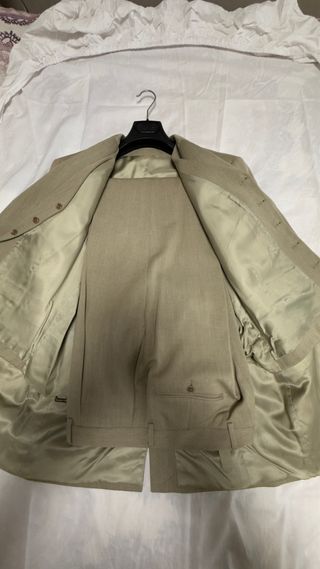Traje Loewe Beige Hombre