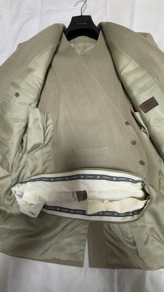 Traje Loewe Beige Hombre