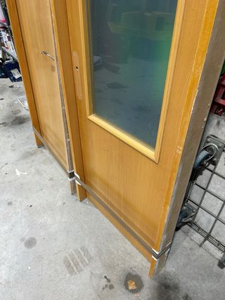 Puertas madera 72,5cm.