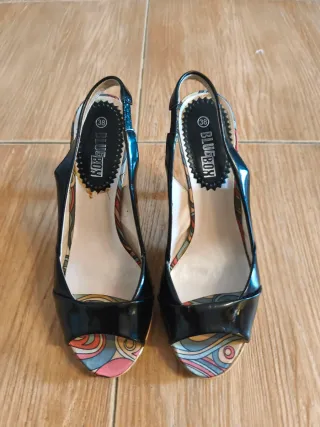 Sandalias Blue Box Talla 38 Piel