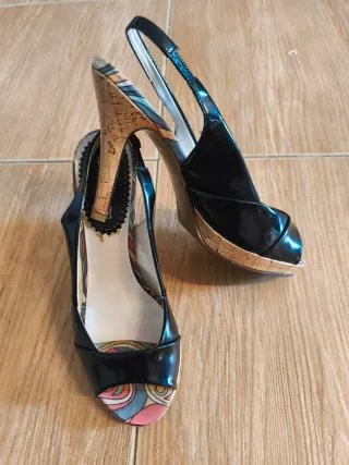 Sandalias Blue Box Talla 38 Piel