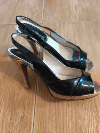 Sandalias Blue Box Talla 38 Piel