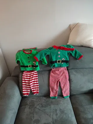 Pijama Elfo Navidad Talla Única
