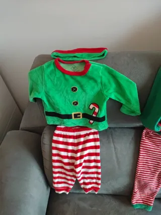 Pijama Elfo Navidad Talla Única