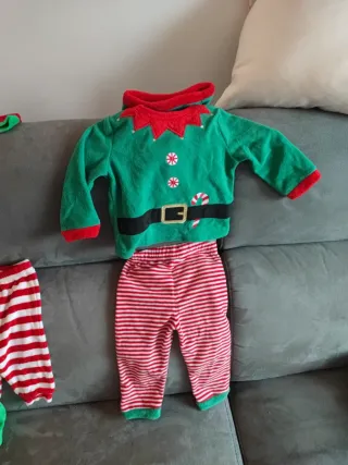 Pijama Elfo Navidad Talla Única