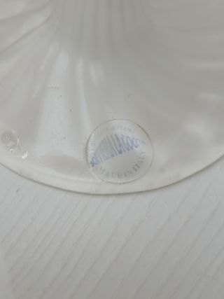 Portacandele in vetro soffiato