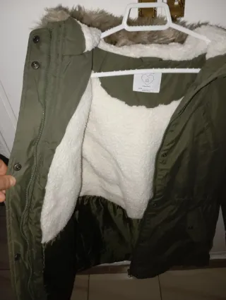 Cazadora verde niña/mujer