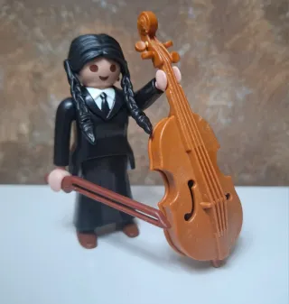 Playmobil custom miércoles addam
