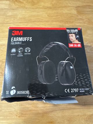 3M Orejeras Plegables 90563E (94-105 dB)