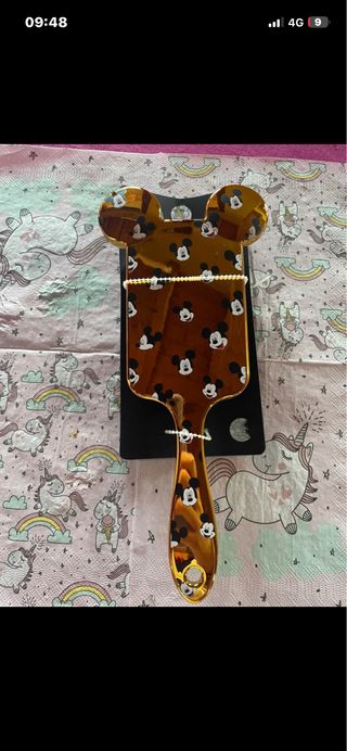 Spazzola capelli Disney Minnie oro