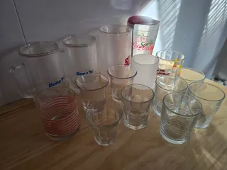 Lote Cristalería Vasos Copas