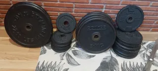 Lote Mancuernas y Barra Dominadas