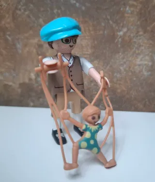 Playmobil custom artista callejero victoriano