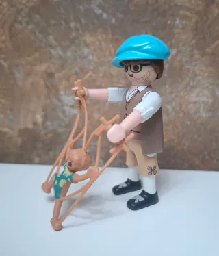 Playmobil custom artista callejero victoriano