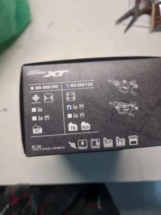 Pinza Shimano Deore XT 4 pistones BR-M8120