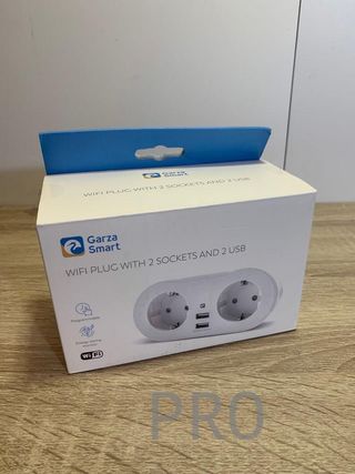 Enchufe Wifi doble inteligente Garza Smart