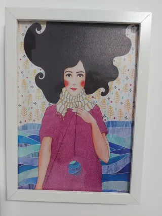 Set 3 Cuadros Decorativos Mujer