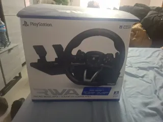 Volante y Pedales PlayStation 5, 4 y PC perfecto