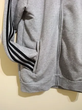 Chaqueta Sudadera Adidas Gris