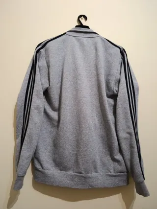 Chaqueta Sudadera Adidas Gris